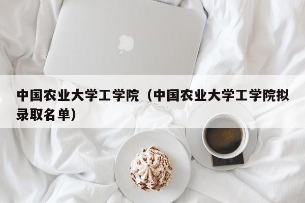中国农业大学工学院（中国农业大学工学院拟录取名单）