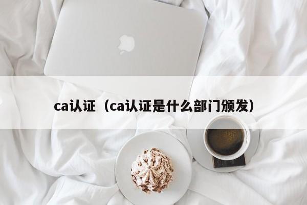 ca认证（ca认证是什么部门颁发）