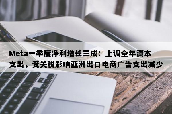 Meta一季度净利增长三成：上调全年资本支出，受关税影响亚洲出口电商广告支出减少