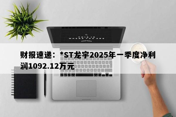 财报速递：*ST龙宇2025年一季度净利润1092.12万元
