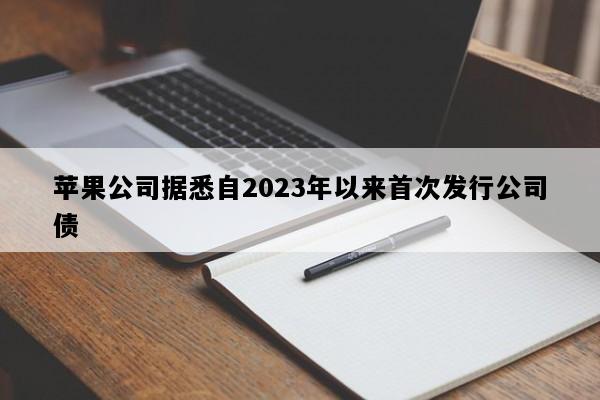 苹果公司据悉自2023年以来首次发行公司债