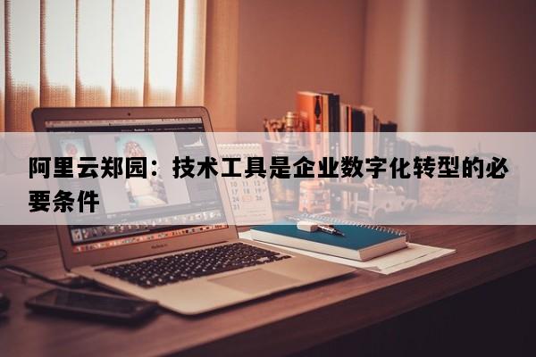 阿里云郑园：技术工具是企业数字化转型的必要条件