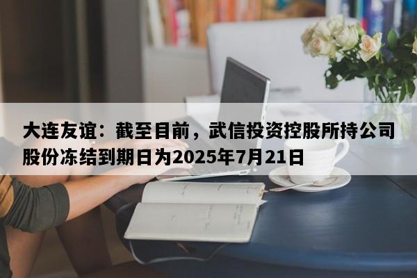 大连友谊：截至目前，武信投资控股所持公司股份冻结到期日为2025年7月21日