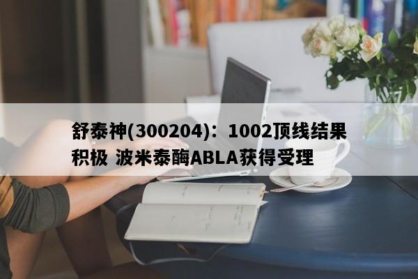 舒泰神(300204)：1002顶线结果积极 波米泰酶ΑBLA获得受理