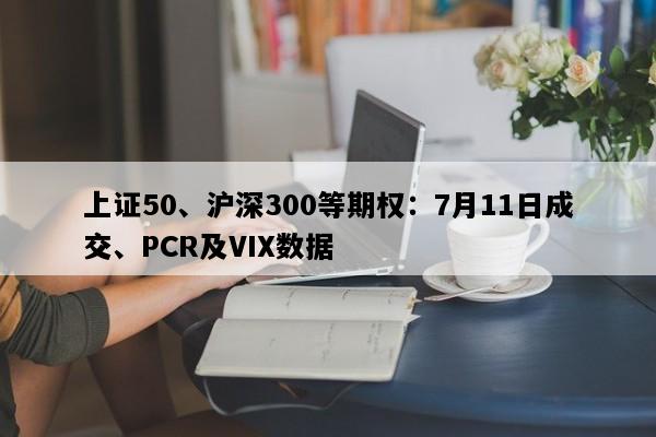 上证50、沪深300等期权：7月11日成交、PCR及VIX数据