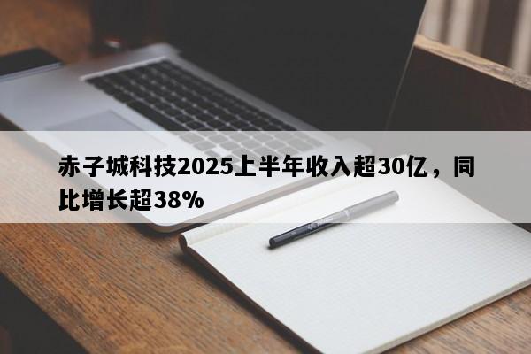 赤子城科技2025上半年收入超30亿，同比增长超38%