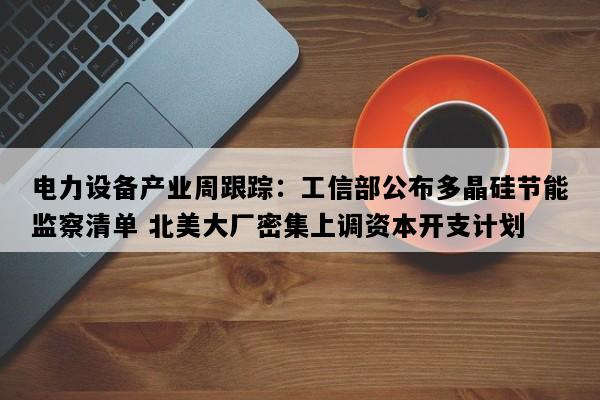 电力设备产业周跟踪：工信部公布多晶硅节能监察清单 北美大厂密集上调资本开支计划