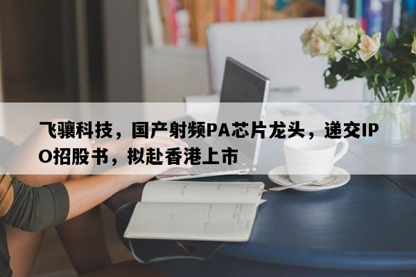 飞骧科技，国产射频PA芯片龙头，递交IPO招股书，拟赴香港上市
